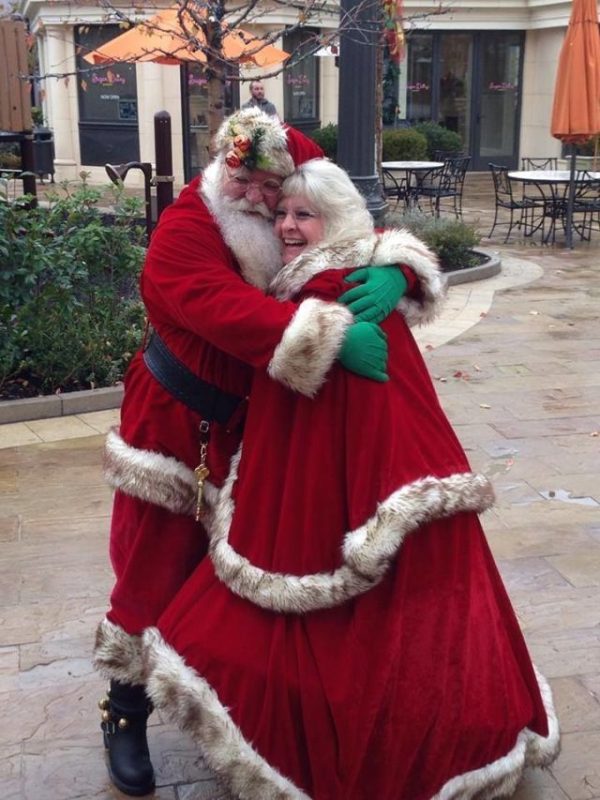 Santa Clause or Mrs. Claus