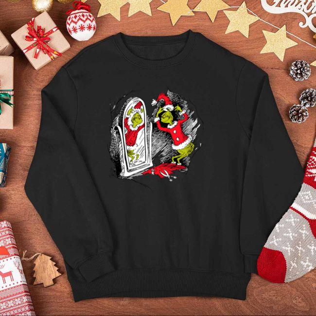 Dr. Seuss Grinch Funny Christmas Sweatshirt