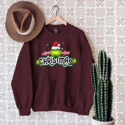Grinch Merry Christmas 2021 Sweatshirt