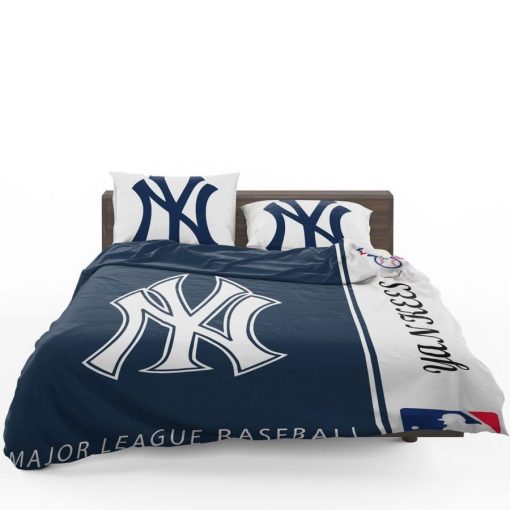 New York Yankees Mlb Baseball American League Bedding Set