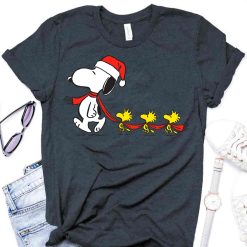 Snoopy and Woodstock Peanuts Holiday T-Shirt