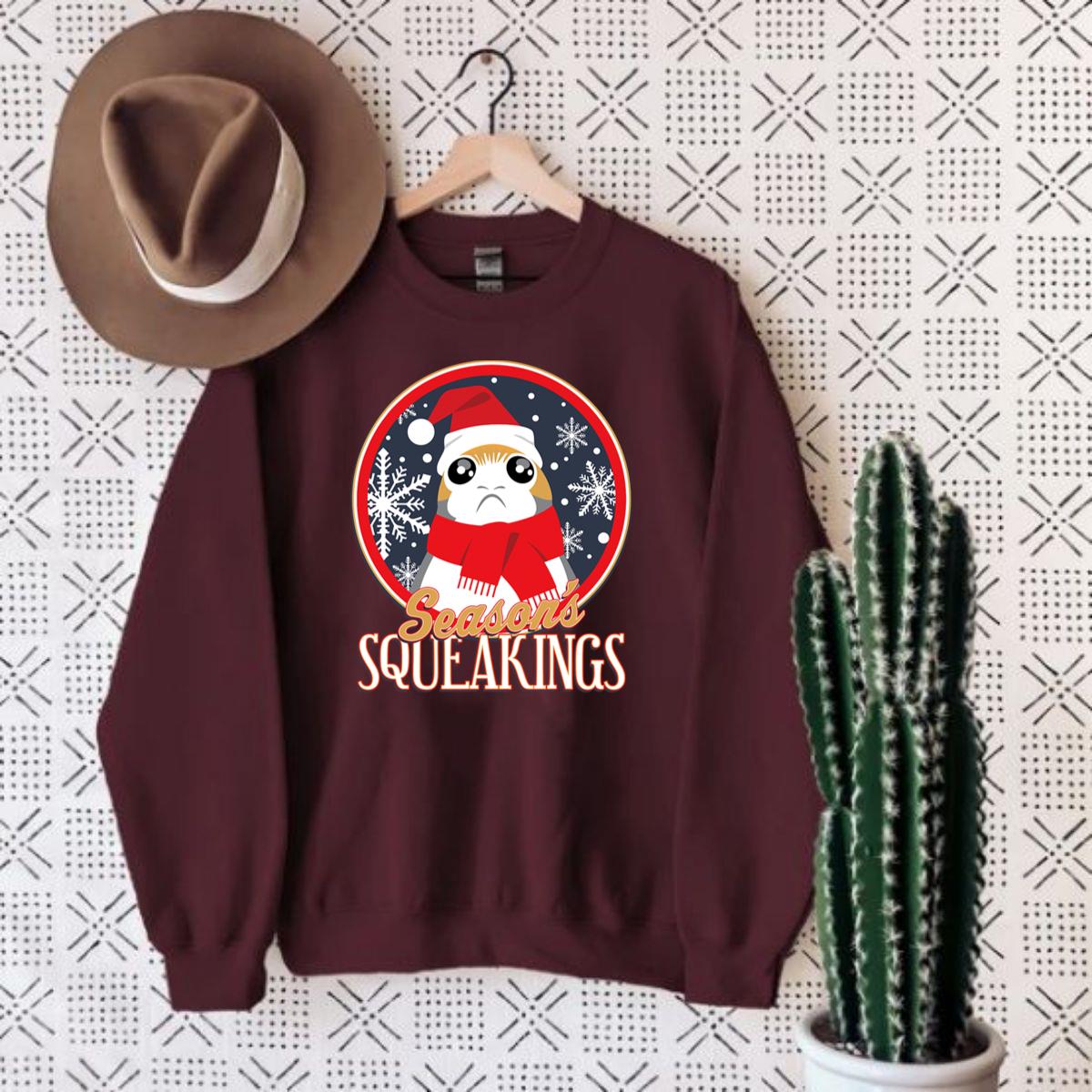 Star Wars Porg Santa Christmas Sweatshirt