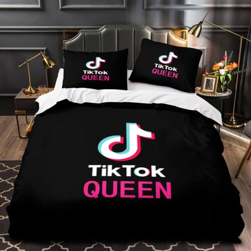 Tiktok Queen Bedding Set