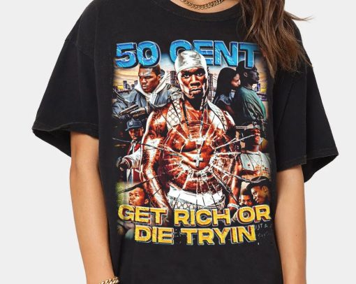 50 Cent Get Rich or Die Tryin’ Unisex T-Shirt