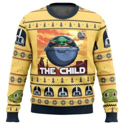 Baby Yoda The Child Mandalorian Star Wars 3D Sweater