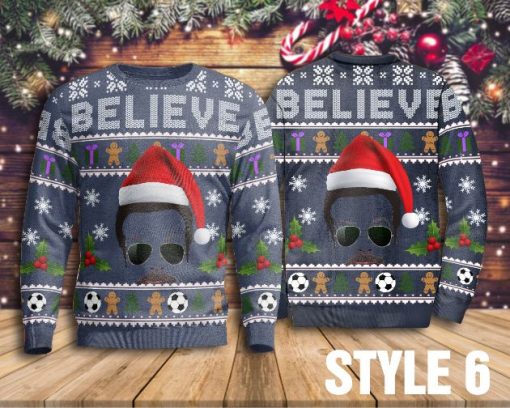 Believe Team Lasso Christmas Ugly Sweater