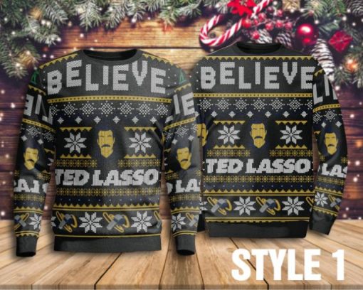 Believe Team Ted Lasso 3D Sweater