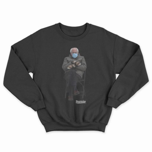 Bernie Sanders Mittens Inauguration Meme Unisex Sweatshirt