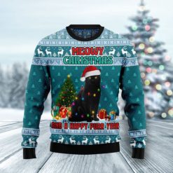 Meomy Christmas And A Happy Purr Year Sweater