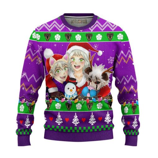 Black Clover Anime Christmas 3D Sweater