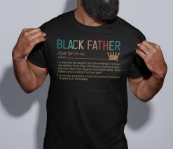 Black Father Classic Unisex T-Shirt