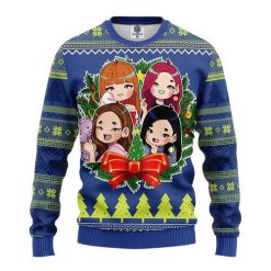 Blackpink New Chibi Style Christmas 3D Sweater