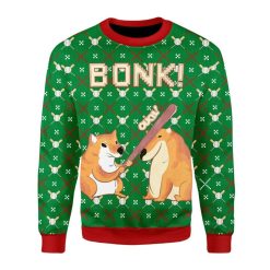 Bonk Dog 3D Sweater