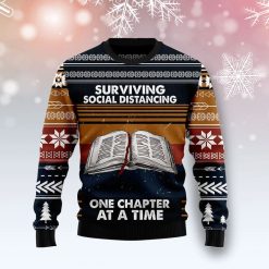 Book Retro Vintage 3D Sweater