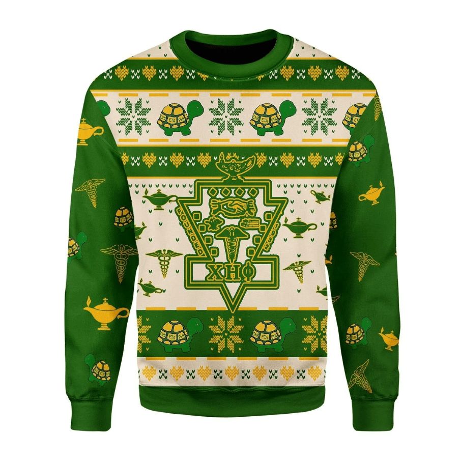 Chi Eta Phi Sorority Christmas Ugly Sweater