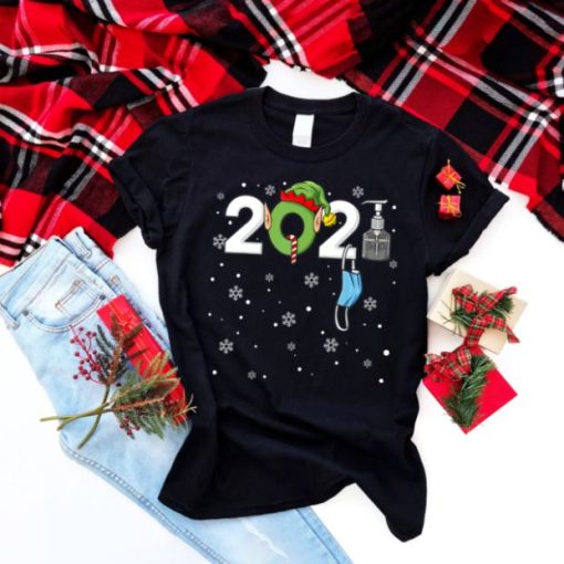 Christmas Elf 2021 Funny Unisex T-Shirt