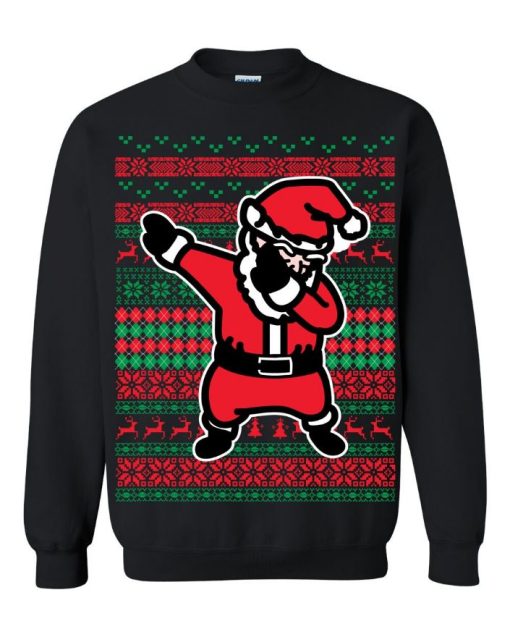Dabbing Santa Claus Unisex Sweatshirt