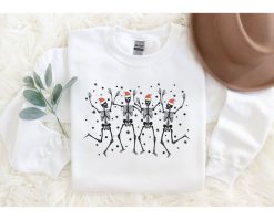 Dancing Christmas Skeletons Sweatshirt