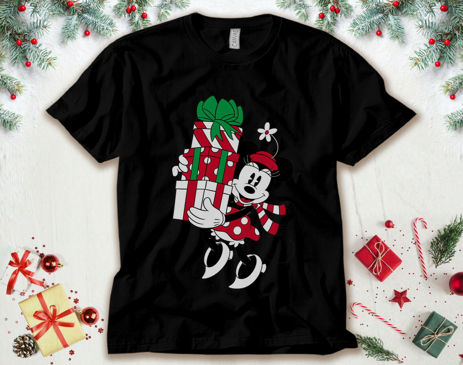 Disney Minnie Mouse Holiday Unisex T-Shirt