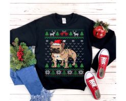 Frenchie Bulldog Christmas Sweatshirt