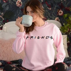 Friends Tv Show Light Pink Sweatshirt