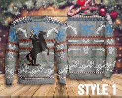 Funny Awesome Cowboy Sweater
