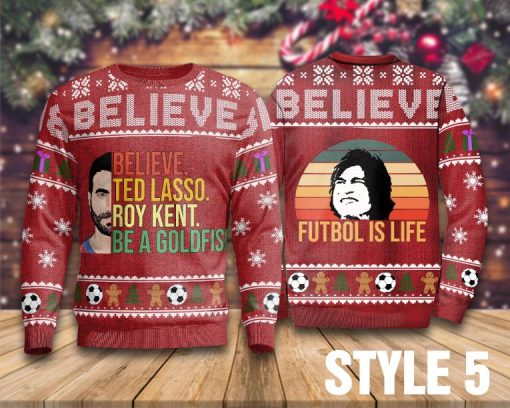 FutBol Is Life Sweater, Christmas Ted Lasso Sweater