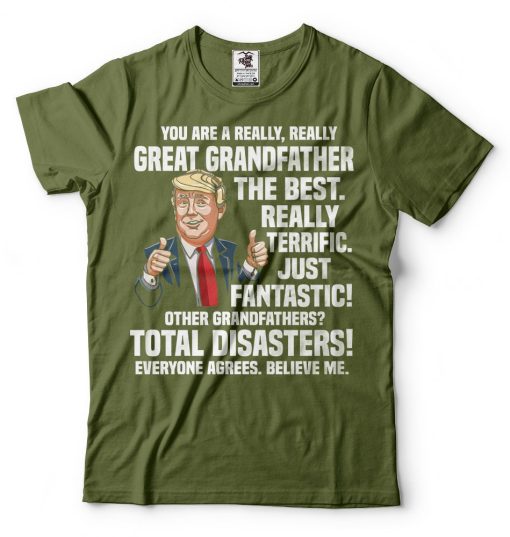 Grandfather Funny Donald Trump Unisex T-Shirt