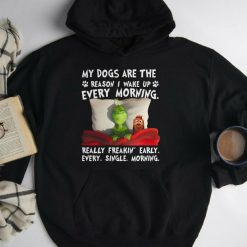 Grinch And Max My Dogs Are The Reason Unisex Hoodie