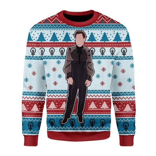 Harry In Dress Styles Christmas Ugly Wool Knitted Sweater