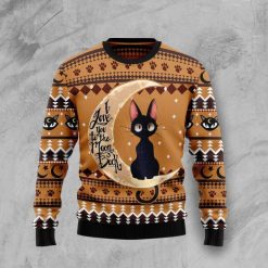 I Love You To The Moon And Back Cat Sweater