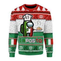 Impasta Imposter Among Us Sweater For Italian