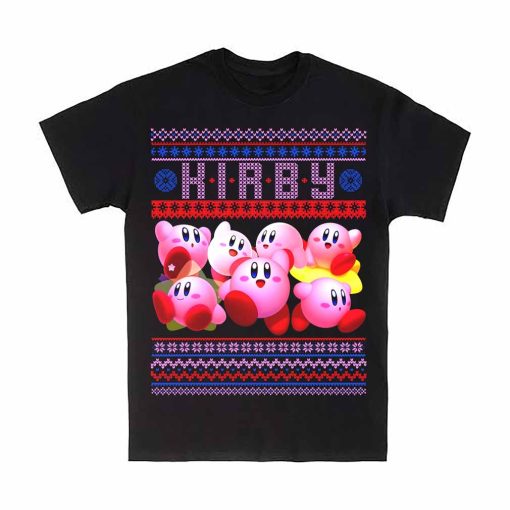 Kirby Christmas Style T-Shirt