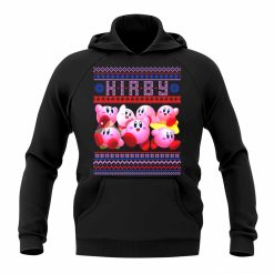 Kirby Ugly Christmas Hoodie Sweater Unisex Mens Womens Clothing Video Game Retro Classics Retro Hoodie Christmas Gifts