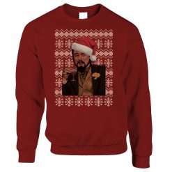 Leo Dicaprio Christmas Meme Jumper Bad Funny Unisex Sweatshirt
