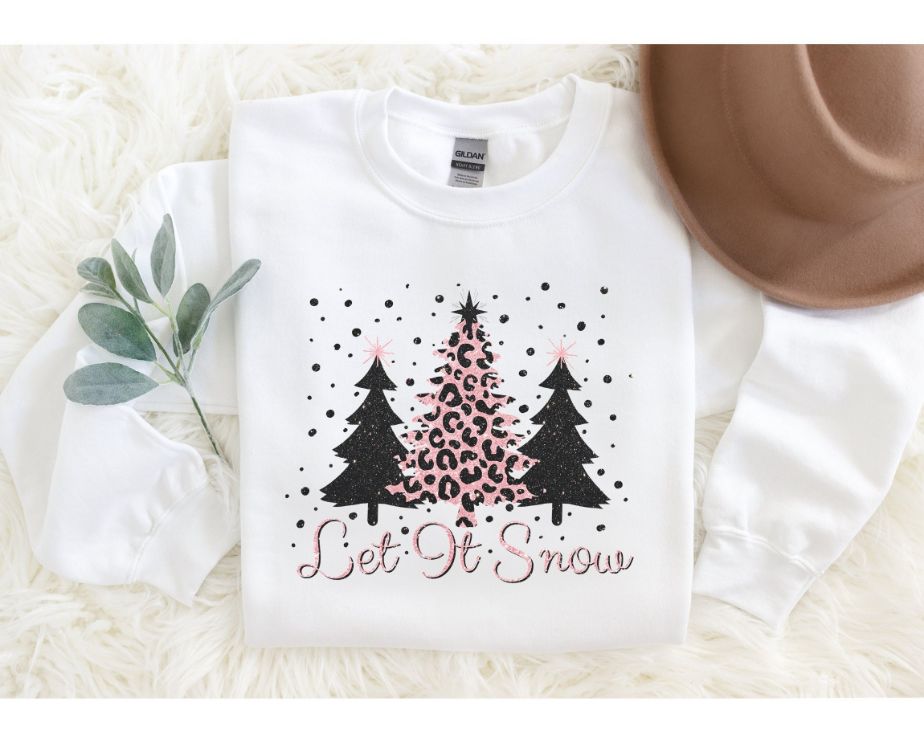 Let It Snow Trees Sweatshirt