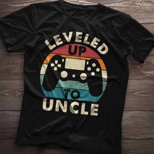 Leveled Up To Uncle Unisex T-Shirt