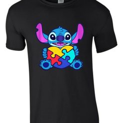 Lilo And Stitch Autism Awareness Unisex T-Shirt