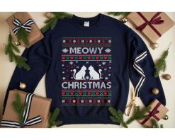 Meowy Christmas Unisex Sweatshirt