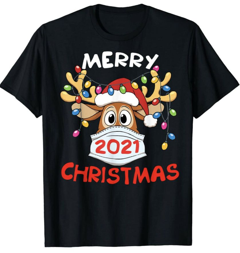 Merry Christmas 2021 Funny Unisex T-Shirt