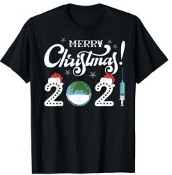 Merry Christmas 2021 Funny Xmas Unisex T-Shirt