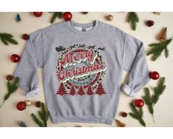 Merry Christmas Scene Sweatshirt