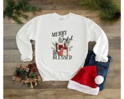 Merry Joyful And Blessed Sweatshirt