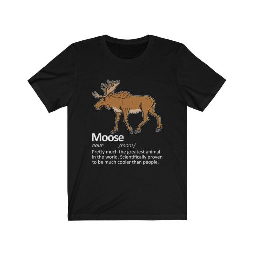 Moose Cute Definition Christmas T-Shirt