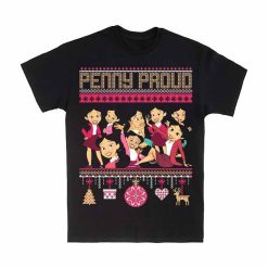 Penny Proud Ugly Christmas T Shirt 1 1