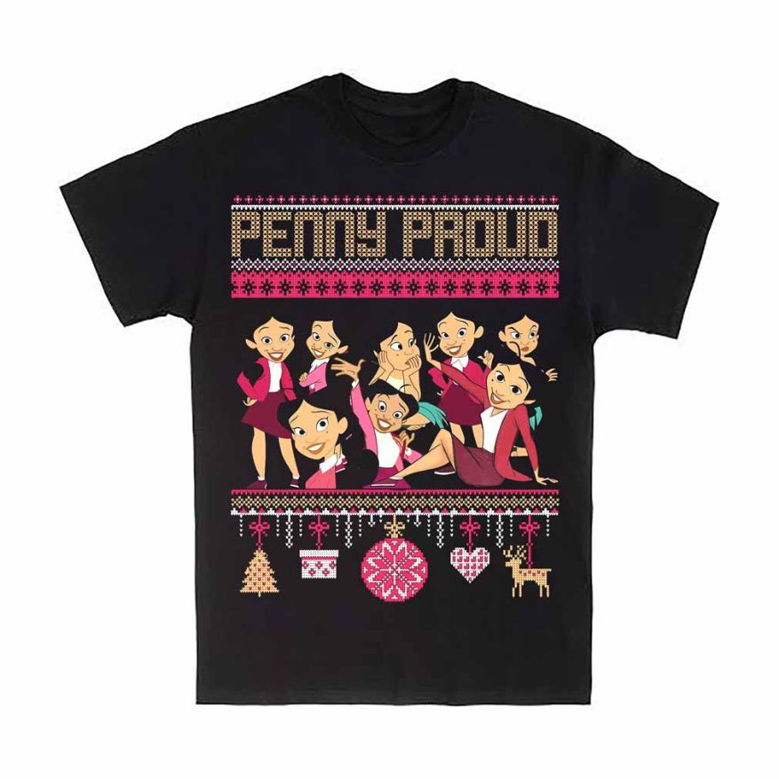 Penny Proud Ugly Christmas T-Shirt