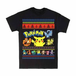 Pokemon Ugly Christmas T Shirt 1 1