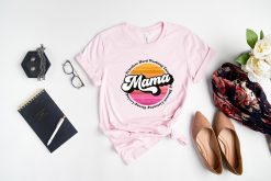 Pregnancy, Retro Mama Unisex T-Shirt