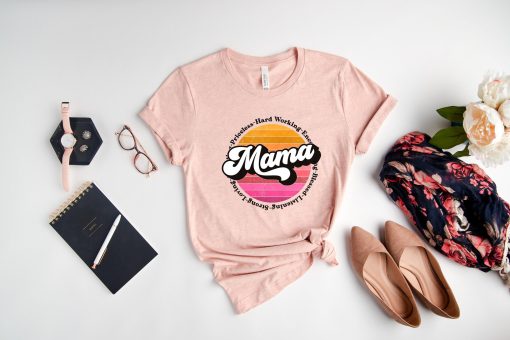 Pregnancy, Retro Mama Unisex T-Shirt