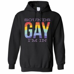 Pride Sounds Gay I’m In Rainbow Homosexual Appreciation Unisex Hoodie